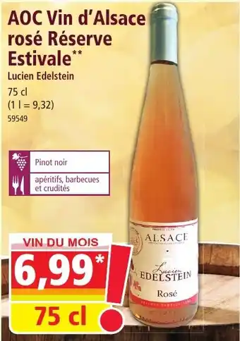Norma AOC Vin d'Alsace rosé Réserve Estivale 75cl aanbieding