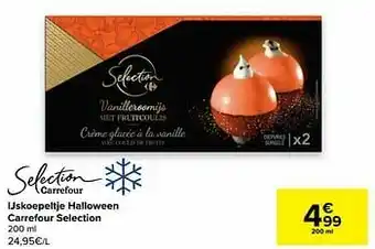 Carrefour Ijskoepeltje halloween carrefour selection aanbieding