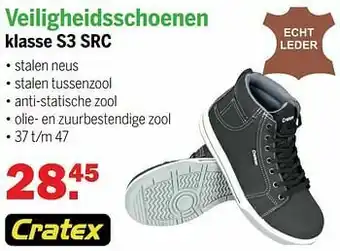Van Cranenbroek Veiligheidsschoenen klasse s3 src aanbieding