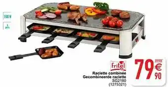 Cora Fritel raclette combinée gecombineerde raclette sg2180 aanbieding