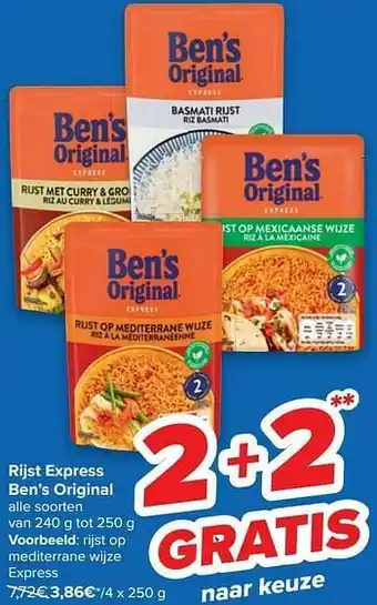 Carrefour Rijst op mediterrane wijze express aanbieding