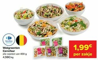 Carrefour Wokgroenten carrefour aanbieding