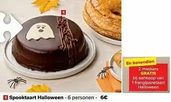 Carrefour Spooktaart halloween aanbieding