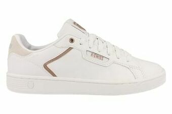 Berca Shoes k.swiss Veterschoen Dames Clean Court - Wit aanbieding