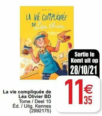 Cora La vie compliquée de léa olivier bd aanbieding
