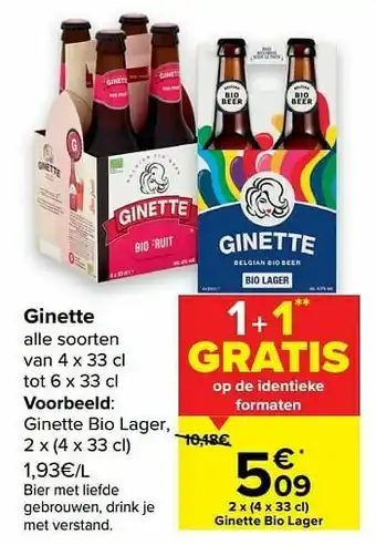Ginette bio lager