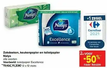 Carrefour Toiletpapier excellence aanbieding