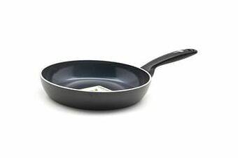 Makro Greenpan Koekenpan Torino 20 cm zwart aanbieding