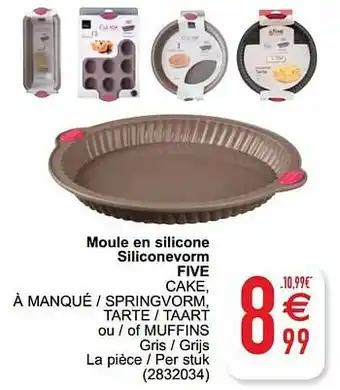 Cora Moule en silicone siliconevorm five aanbieding