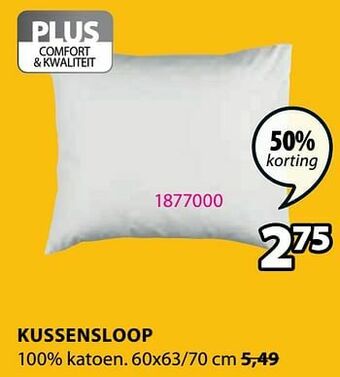 Jysk Kussensloop aanbieding