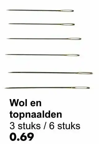 Wol en topnaalden
