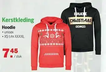 Kerstkleding hoodie