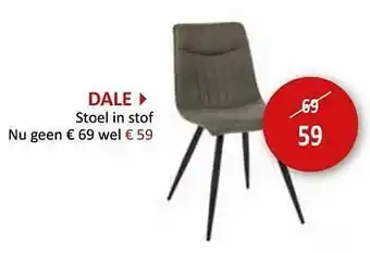 Weba Dale stoel in stof aanbieding