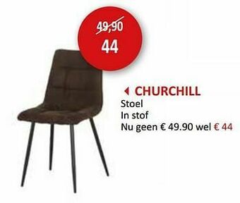 Weba Churchill stoel aanbieding