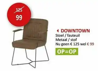 Weba Downtown stoel - fauteuil aanbieding