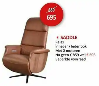 Weba Saddle relax aanbieding