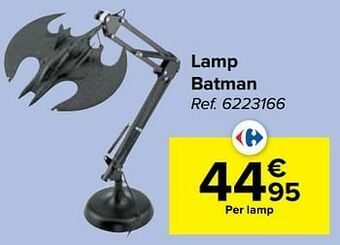 Carrefour Lamp batman aanbieding