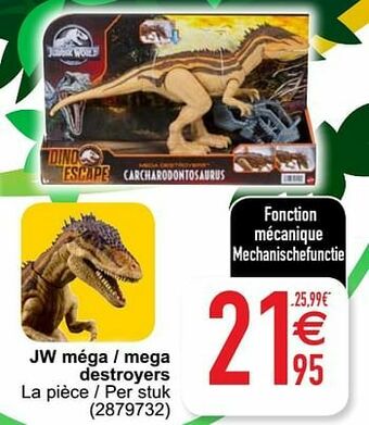 Cora Jw méga - mega destroyers aanbieding
