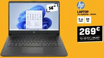 Electro Depot hp LAPTOP aanbieding