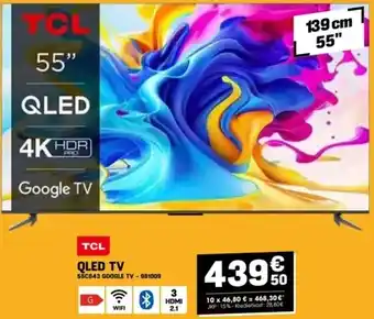 Electro Depot TCL QLED TV aanbieding