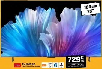 Electro Depot TCL TV UHD 4K aanbieding