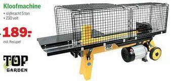 Van Cranenbroek Top garden kloofmachine aanbieding