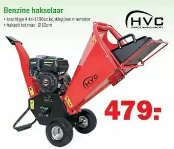 Van Cranenbroek Hvc benzine hakselaar aanbieding