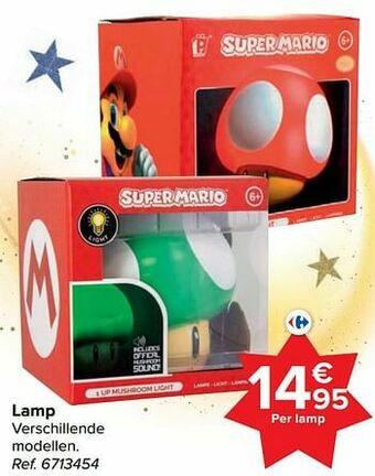 Carrefour Lamp aanbieding