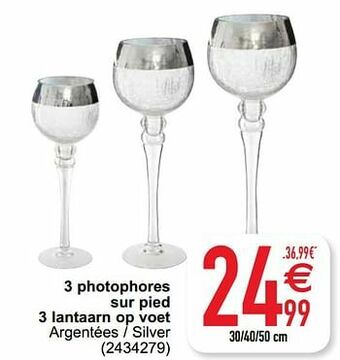 Cora 3 photophores sur pied 3 lantaarn op voet aanbieding