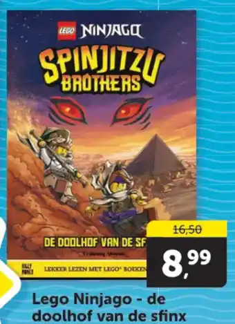 Boekenvoordeel Lego Ninjago de doolhof van dLEGO NINJAGO aanbieding