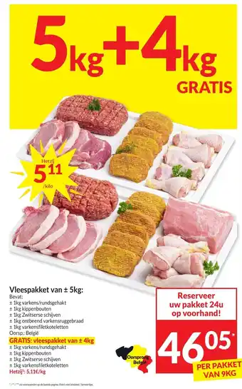 Intermarché Vleespakket aanbieding