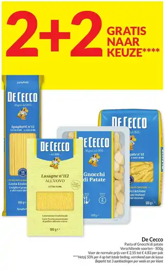 Intermarché De Cecco aanbieding