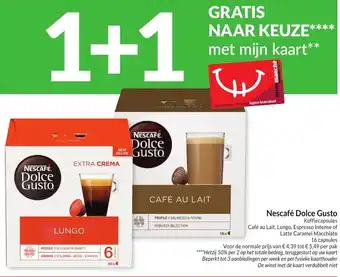 Intermarché Nescafé Dolce Gusto aanbieding