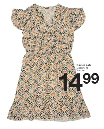 Zeeman Dames jurk aanbieding