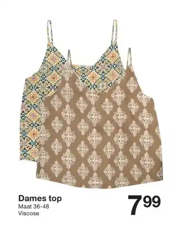 Zeeman Dames top aanbieding