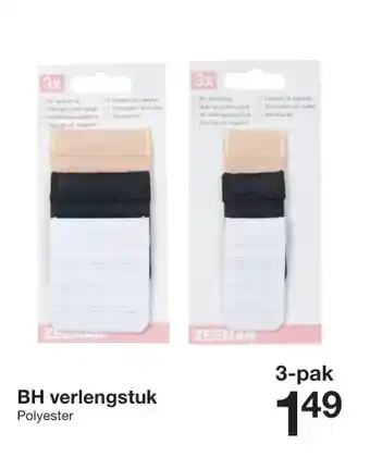 Zeeman BH verlengstuk aanbieding