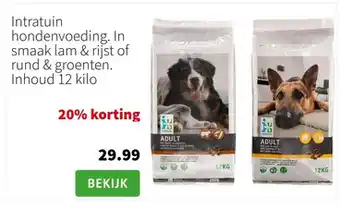 Intratuin Intratuin hondenvoeding aanbieding