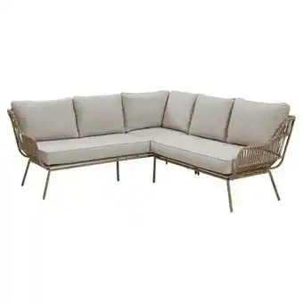 Kwantum Loungeset Kanpur Zand aanbieding