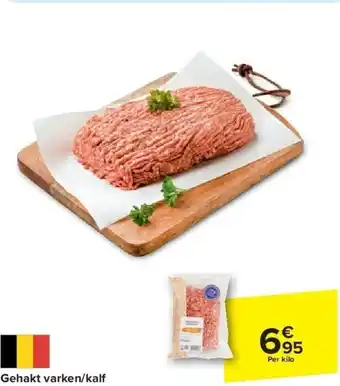 Carrefour Gehakt varken/kalf aanbieding