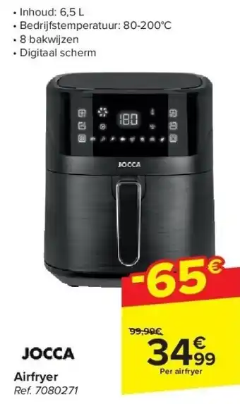 Carrefour Airfryer aanbieding