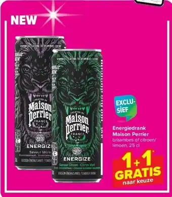 Carrefour Energiedrank Maison Perrier aanbieding