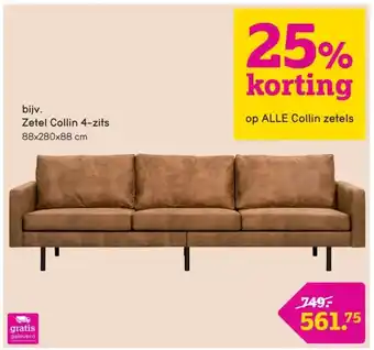 Leen Bakker Zetel Collin 4-zits aanbieding