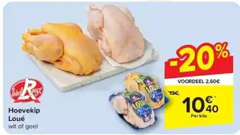 Carrefour Hoevekip Loué aanbieding