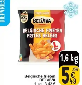 Cora Belgische frieten BELVIVA aanbieding