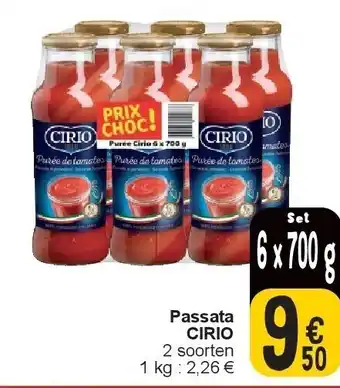 Cora Passata CIRIO aanbieding