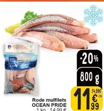 Cora Rode mulfi lets OCEAN PRIDE aanbieding