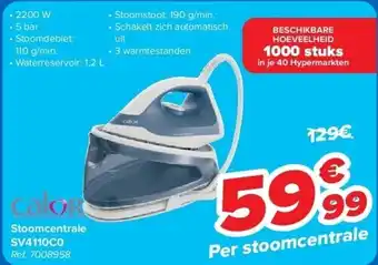 Carrefour Stoomcentrale SV4110C0 aanbieding