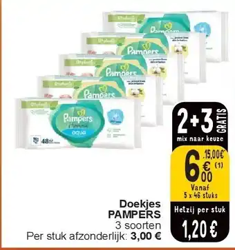 Cora Doekjes PAMPERS aanbieding