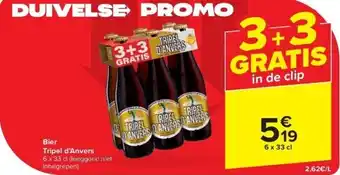Bier Tripel d’Anvers