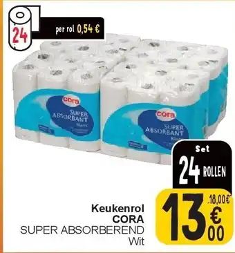 Cora Keukenrol CORA aanbieding
